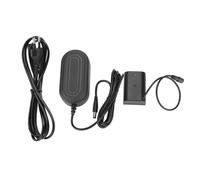 Batteria fittizia per Panasonic GH3GH4, alimentatore continuo, adattatore CA DMW AC8DCC12, batteria fittizia, compatibile con batterie con attacco V,