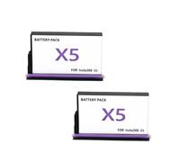 Batteria For Action Camera Panoramica 360, Compatibile Con Insta360 X5(2battery)