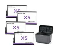 Batteria For Action Camera Panoramica 360, Compatibile Con Insta360 X5(4battery 1charger)