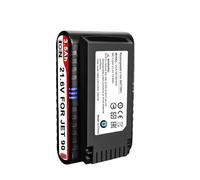 Batteria for aspirapolvere, compatibile con Samsung, Jet 75, Jet 90, Jet75, Jet90, VS70, VS9000, accessori for aspirapolvere
