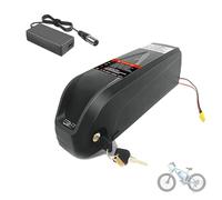 Batteria for bici elettrica 36V 18,2AH 20,4AH 22,5AH 25AH Batteria agli ioni di litio 48V 15,6AH 18AH 22,5AH 20AH 25AH Batteria for tubo obliquo con caricabatteria(36v 18.2ah)