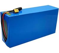Batteria for bici elettrica da 48 V, 52 V, 8 Ah, 10 Ah, 15 Ah, 18 Ah, 20 Ah, con scheda di protezione BMS e caricabatteria.(52V 8AH,XT60)