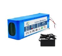 Batteria For Bici Elettrica Da 48V 100Ah, Batteria Agli Ioni Di Litio 13S3P Con Caricabatterie E Scheda Di Protezione BMS For Biciclette Elettriche Da 200-1500W(XT60)