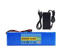 Batteria for bici elettrica, pacco batteria al litio da 48 V, 60 Ah, 13S3P, for batterie ricaricabili, for bici elettrica, scooter, con BMS, caricabatterie da 54,6 V e 2 A.