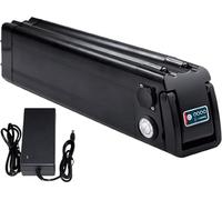 Batteria for bici elettrica pieghevole da 48 V 8 Ah 10 Ah 15 Ah 18 Ah, batteria for bici elettrica con scheda di protezione BMS for 1000 W, 500 W, 350 W e 250 W.(48V 10Ah,1)