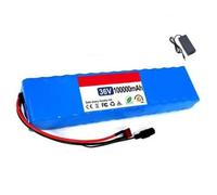 Batteria for bicicletta elettrica 36V 100Ah Batteria al litio for bici elettrica 10S3P con caricabatterie 42V 2A Batteria al litio(XT60+SM)