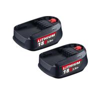 Batteria for elettroutensili senza fili 2/4Pac, batteria al litio da 18 V 3,8 Ah, compatibile con Bosch PSB PSR(2pcs)