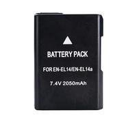 Batteria for fotocamera 2050mAH, compatibile con Nikon, D3100 D3200 D3300 D5100 D5200 D5300 D7000 D7100 D7700(1pcs)