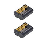 Batteria for fotocamera, compatibile con Nikon, Z5, Z6, Z6 II, Z6 III, Z7, Z7II D7000 D7100 D7200, D850 D750 D7500 D810 D500 D800(2pcs)