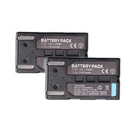 Batteria For Fotocamera SB-LSM80 1600 MAh 7,4 V LSM-80 LSM80 Batteria Ricaricabile - Compatibile Con Samsung VP-DC175 VP-DC565 VP-DC575 SC-D357(2 battery)