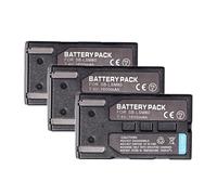 Batteria For Fotocamera SB-LSM80 1600 MAh 7,4 V LSM-80 LSM80 Batteria Ricaricabile - Compatibile Con Samsung VP-DC175 VP-DC565 VP-DC575 SC-D357(3 battery)