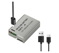 Batteria For Fotocamera USB EN EL14 EL14a EN-EL14 EN-EL14a Da 1650 MAh - Compatibile Con Nikon P7000 P7800 D3100 D3400 D3500 D5100 D5300 D5600 P7700(1battery)