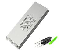 Batteria for laptop A1185, compatibile con Macbook 13" MAC A1181 MA566FE/A MB881LL/A bianca 55Wh(White)