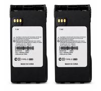 Batteria for Radio Bidirezionale NNTN7335B 7.4V 3350mAh,2pc | Type-C, Compatibile con Motorola XTS2000 / XTS2500 / XTS1000 / XTS1500 / PR1500 / MT1500 Accessori