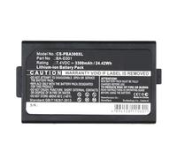 Batteria for stampante portatile 2600/3300mAh - Compatibile con Brother PT-E300/E500/E550W/H300/H300LI/H500LI/P750W, Sonel PAT-10, PAT-2, Ricaricabile ad alta capacità(3300mAh)