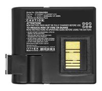 Batteria for stampante portatile, compatibile con Zebra, QLN420 ZQ630, P1040687 P1050667-016 BTRY-MPP-68MA1-01, 7,4 V 6400 mAh
