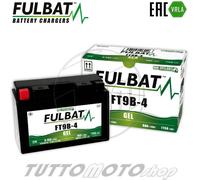 BATTERIA FULBAT GEL FT9B-4 = YTB9-BS Yamaha X MAX 400 ABS 2014 2015 2016 2017