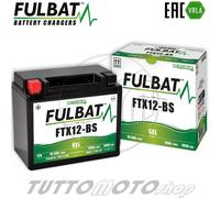 Batteria FULBAT GEL FTX12-BS = YTX12-BS Honda CN 250 Helix / Spazio 1995-1999