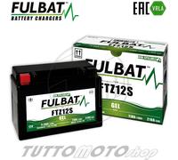 BATTERIA FULBAT GEL FTZ12S = YTZ12S Honda SH 300 ABS 2016 2017 2018 2019 2020