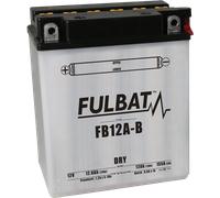BATTERIA FULBAT YB12A-B 12V 12AH SPUNTO 155CCA COMPLETA DI KIT DI ATTIVAZIONE