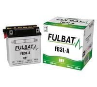 Batteria FULBAT YB3L-A 12V 3Ah 32A Lunghezza: 98 x Larghezza: 56 x Altezza 110 (mm)