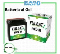 Batteria Fullbat Al Gel FTX12-BS per HONDA CN HELIX/SPAZIO 250 1995 - 1999