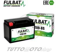 Batteria GEL FULBAT FTX9-BS = YTX9-BS KAWASAKI Z 800 ABS BDS 2014 2015 2016