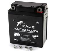 Batteria Gel KAGE 6N6-3B-1 per Honda CB 125 Sl Yamaha Dt 175 400 XL 250 XT 500