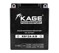 Batteria GEL KAGE YB12A-A YB12A-B Per Honda CB XL VT Kawasaki GPZ Z Yamaha XJ XS