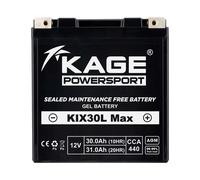 Batteria GEL Starter Batteria KAGE YIX30L-BS Per Harley Street Glide Road King