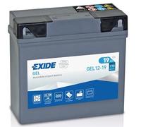 Batteria Exide Gel12-19 Pre-Attivata Uo