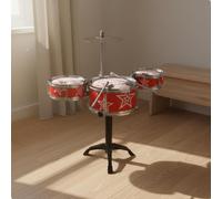 Batteria Giocattolo Materiale ABS Mini Batteria Acustica per Bambini, Bambine