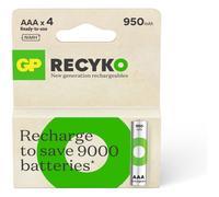 Batteria GP - GP100AAAHCER21-2TLB4 - Pile R03/AAA NI-MH 950mAh blister 4pz.