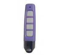 Batteria gratuita 4 tasti 433,92 Mhz telecomando wireless universale copia automatica per controlli di casa copia automatica per casa antifurto auto garage porta lucernario (freccia-viola-bianco)