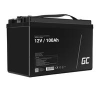 Batteria Green Cell AGM VRLA 12V 120Ah senza manutenzione per camper, fotovoltaico, pannelli solari, barche NEW