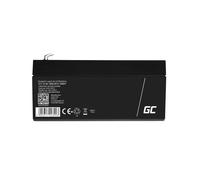 Batteria Green Cell AGM VRLA 12V 3,3Ah senza manutenzione per sistema di allarme, registratore di cassa, giocattoli NEW