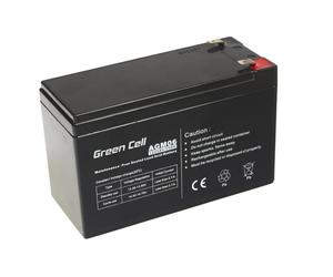 Batteria Green Cell AGM06 12V 9Ah Piombo Sigillata VRLA Nera