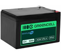 BATTERIA GREEN CELL AGM12V12AHH