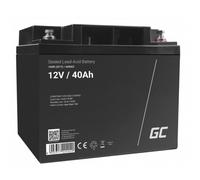 Batteria Green Cell AGM22 12V 40Ah Piombo Sigillato VRLA Nero 1 pezzo