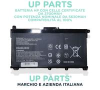 Batteria HP HT03XL Alta Capacit 3700mAh (3630mAh) 14-dq2031tg