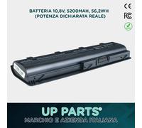 Batteria HP Pavilion DV6 MU06 5200mAh per Notebook PC G42-371TU