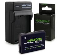 Batteria HQ+ CHARGER LCD PATONA EN-EL14 info chip per NIKON D3100 D3200 D5500