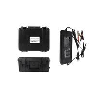 Batteria impermeabile al litio ferro fosfato Lifepo4 da 12 V e 100 Ah, compatibile con inverter for accumulo di energia solare for golf cart, camper e veicoli marini.