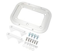 Batteria in alluminio Billet Batteria batteria a prova di servizio pesante Tenere premuto il kit di montaggio sicuro per montaggio per batterie Optima Blue Rosso Top 34M D34M D34