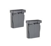 Batteria intelligente da 2400 mAh compatibile con DJI RoboMaster S1 Mech Master - Durata della batteria di 35 minuti con sistema di gestione integrato(2pcs)