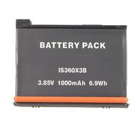 Batteria IS360X3B per Fotocamera Insta 360 X3, Batteria di Ricambio per Fotocamera Digitale, 3,85 V 1800 MAh 6,9 Wh, Protezione Multipla, Ricarica Senza Problemi