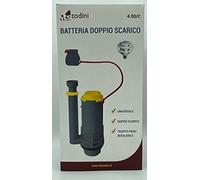 BATTERIA ITS IN PLASTICA ART. 4.00/C X UNIBOX COMPLETA DI PULSANTE TODINI
