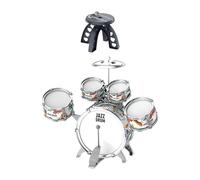 Batteria Jazz per bambini, per lo sviluppo di musica illuminista, con piatti e grancassa, tipo B