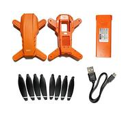 Batteria L900 Pro Se RC Drone Accessori L900prose Quadcopter Eliche Lame Batterie Caricabatterie Ricambi(Orange body 1Battery)