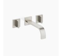 Dornbracht MEM miscelatore per lavabo a parete, senza scarico, sporgenza 200 mm, kit montaggio finale, 36712782, Colorazione: Platino Opaco